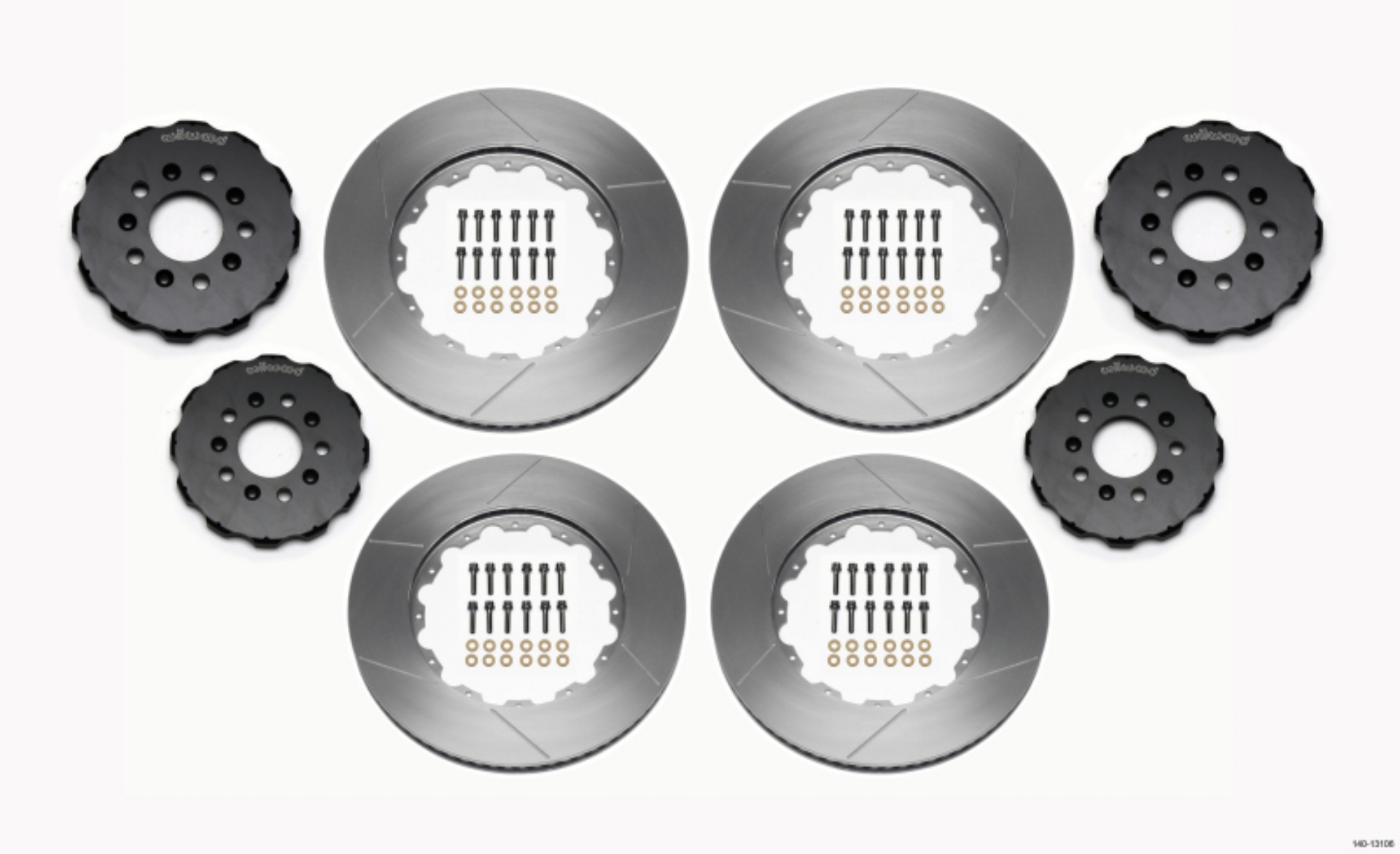 Picture of Wilwood Rotor Kit Front-Rear-Drilled 2005-2013 Aston Martin