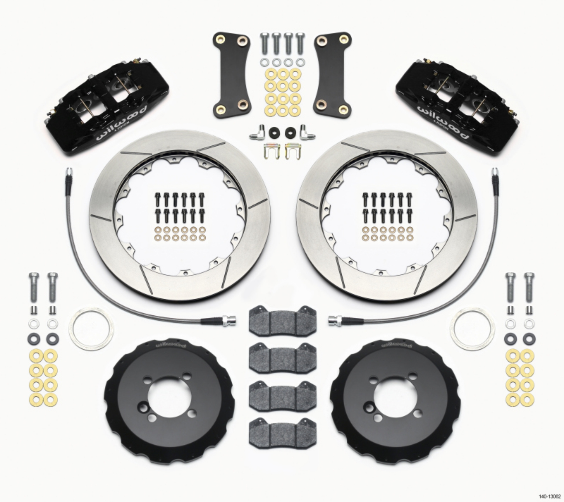 Picture of Wilwood Dynapro 6 Front Hat Kit 12-88in 2002-Up Mini Cooper w- Lines