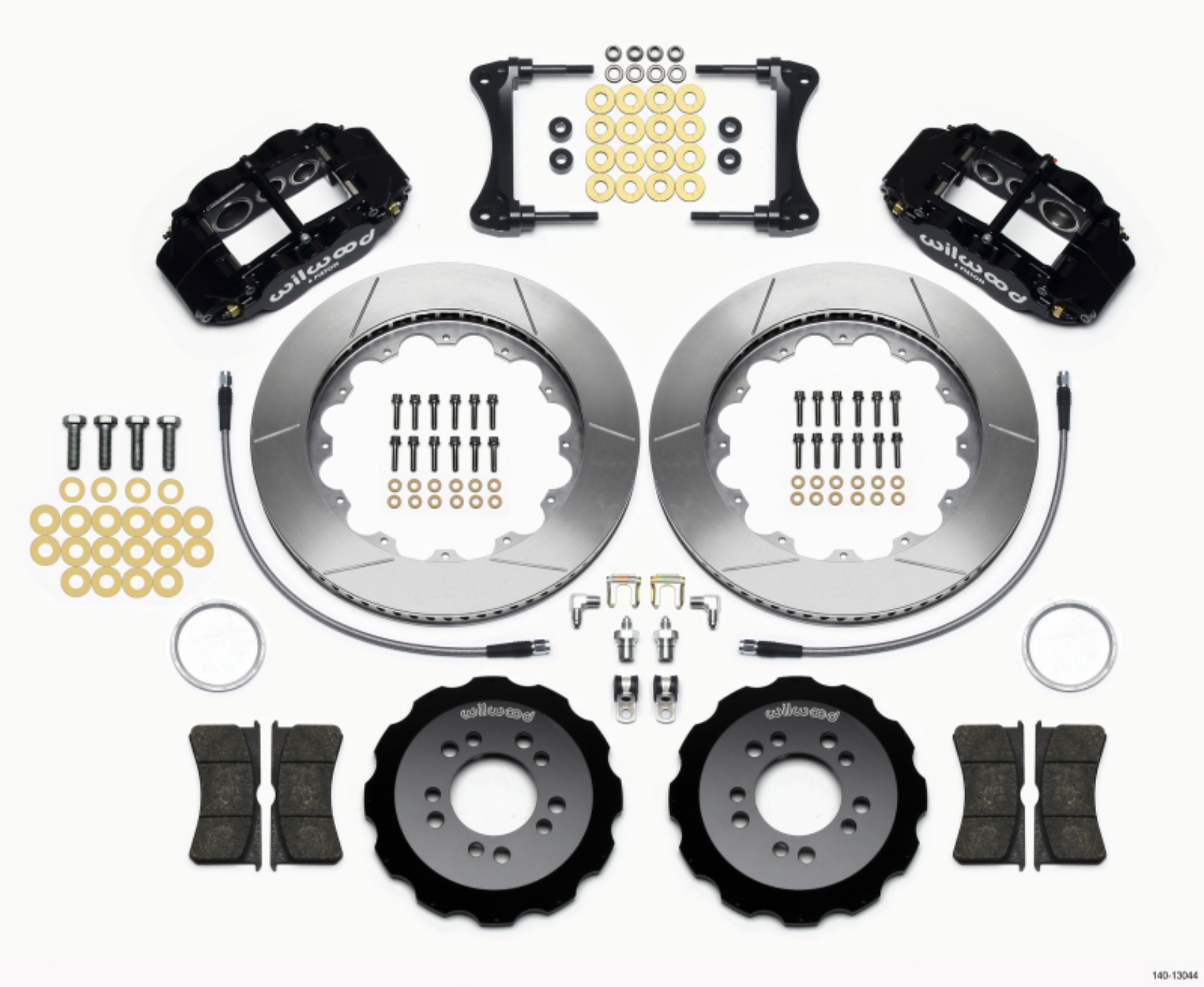 Picture of Wilwood Narrow Superlite 6R Front Hat Kit 14-00in 2008-up Hyundai Genesis Coupe w-Lines