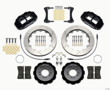 Picture of Wilwood Narrow Superlite 6R Front Hat Kit 13-06in 2008-up Hyundai Genesis Coupe w-Lines