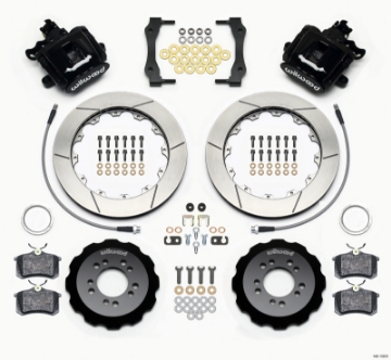 Picture of Wilwood Combination Parking Brake Rear Kit 12-88in 2013-Up Ford Focus ST w- Lines