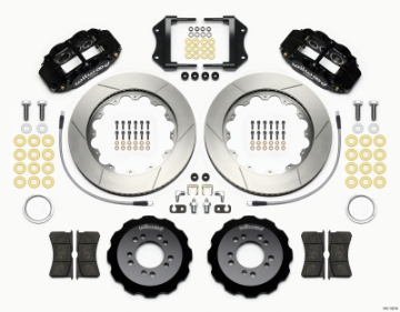 Picture of Wilwood Narrow Superlite 6R Front Hat Kit 14-00in 2013-Up Ford Focus ST w- Lines