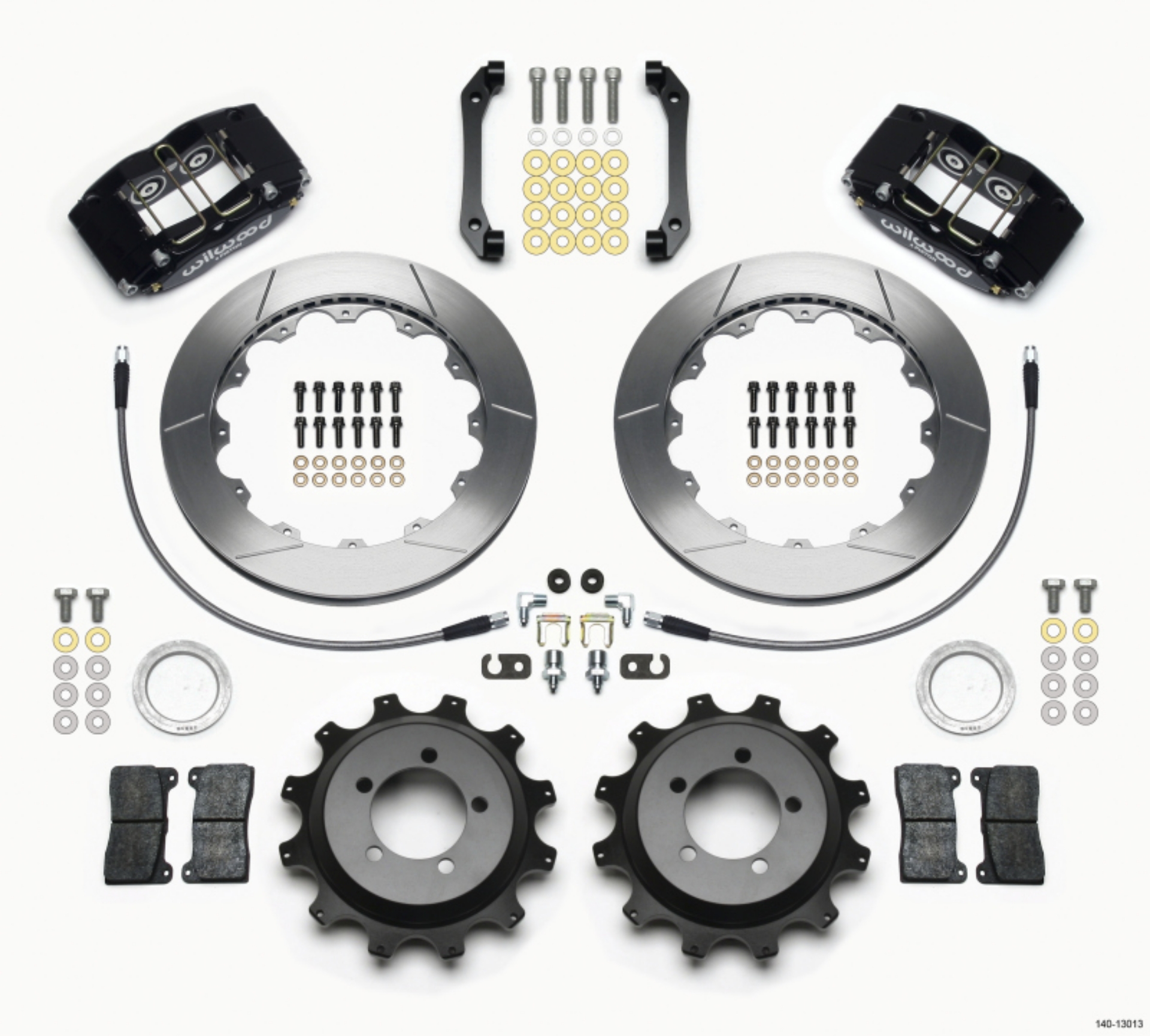 Picture of Wilwood Dynapro Radial Rear Kit 12-88in 2006-2007 Subaru WRX w-Lines