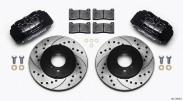 Picture of Wilwood DPHA Front Caliper & Rotor Kit Drilled Honda - Acura w- 262mm OE Rotor