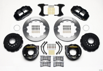 Picture of Wilwood Narrow Superlite 4R Rear P-Brk Kit 12-88in Chevy 12 Bolt w- C-Clips
