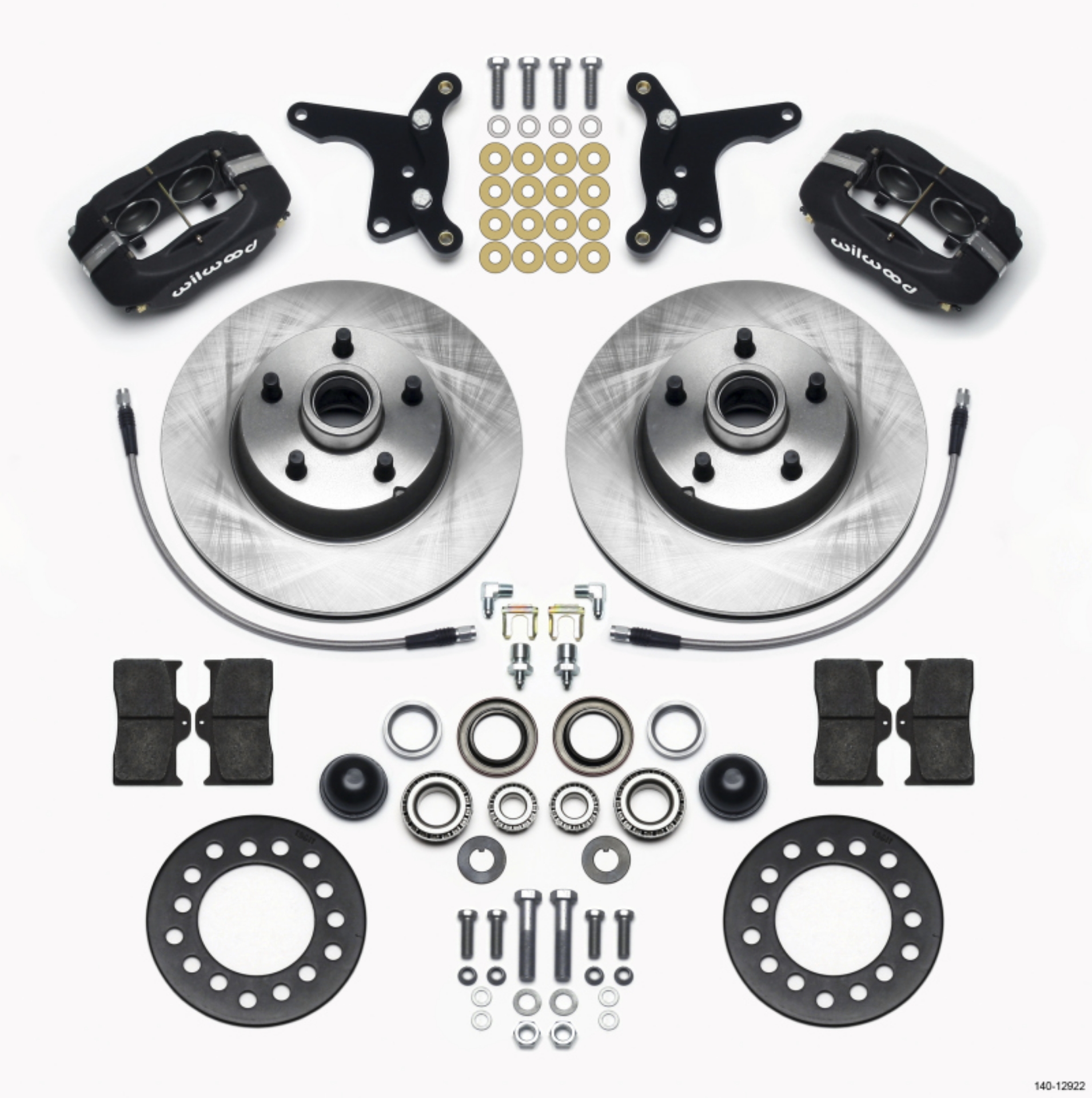 Picture of Wilwood Forged Dynalite Front Kit 11-28in 1 PC Rotor&Hub Ford 1954-1956