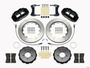Picture of Wilwood Narrow Superlite 6R Front Hat Kit 14-00in 2005-Up Mazda Miata w- Lines