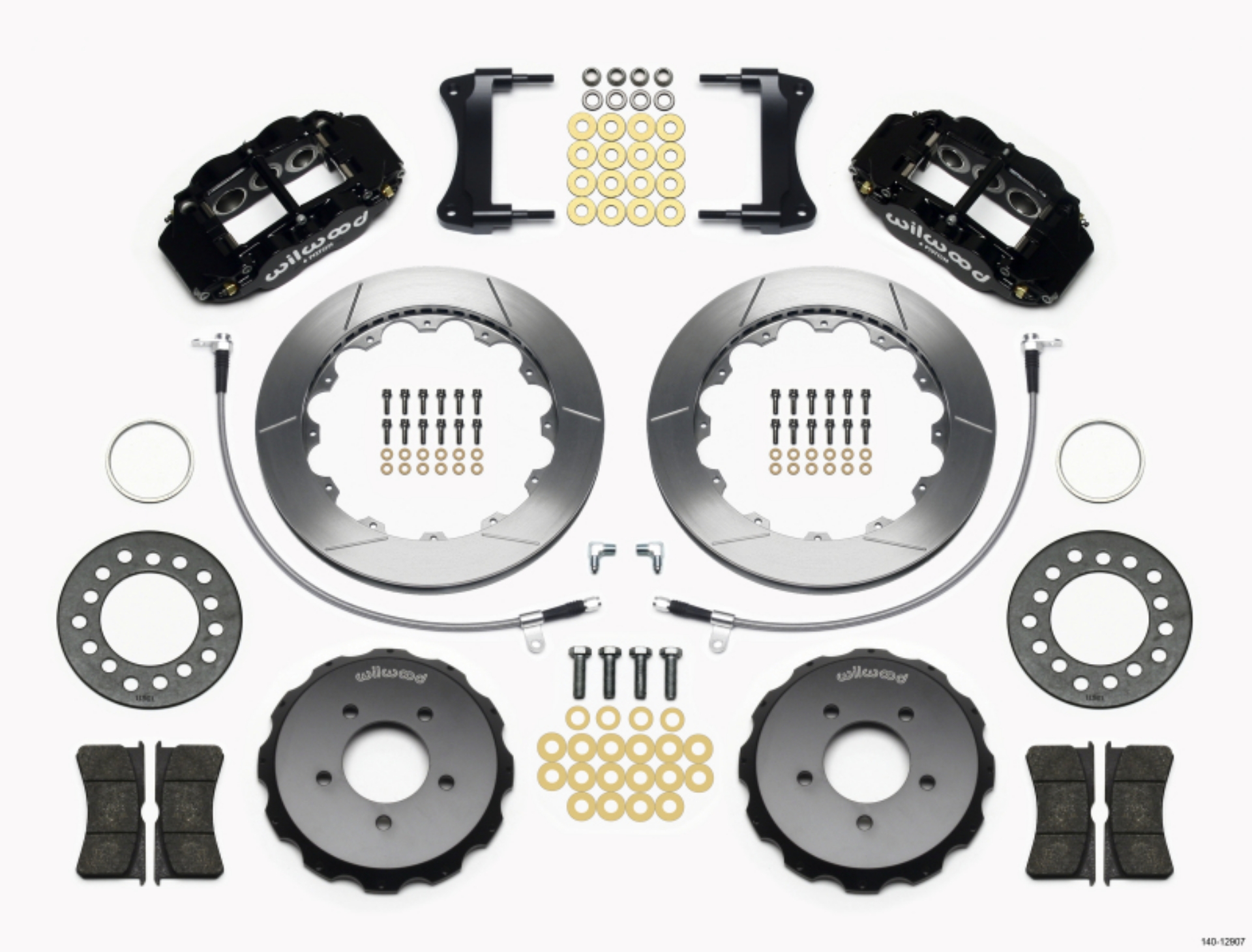 Picture of Wilwood Narrow Superlite 6R Front Hat Kit 12-88in 2005-Up Mazda Miata w- Lines