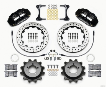 Picture of Wilwood Narrow Superlite 4R Rear Kit 12-88in Drilled 99-05 WRX - 99-07 Impreza