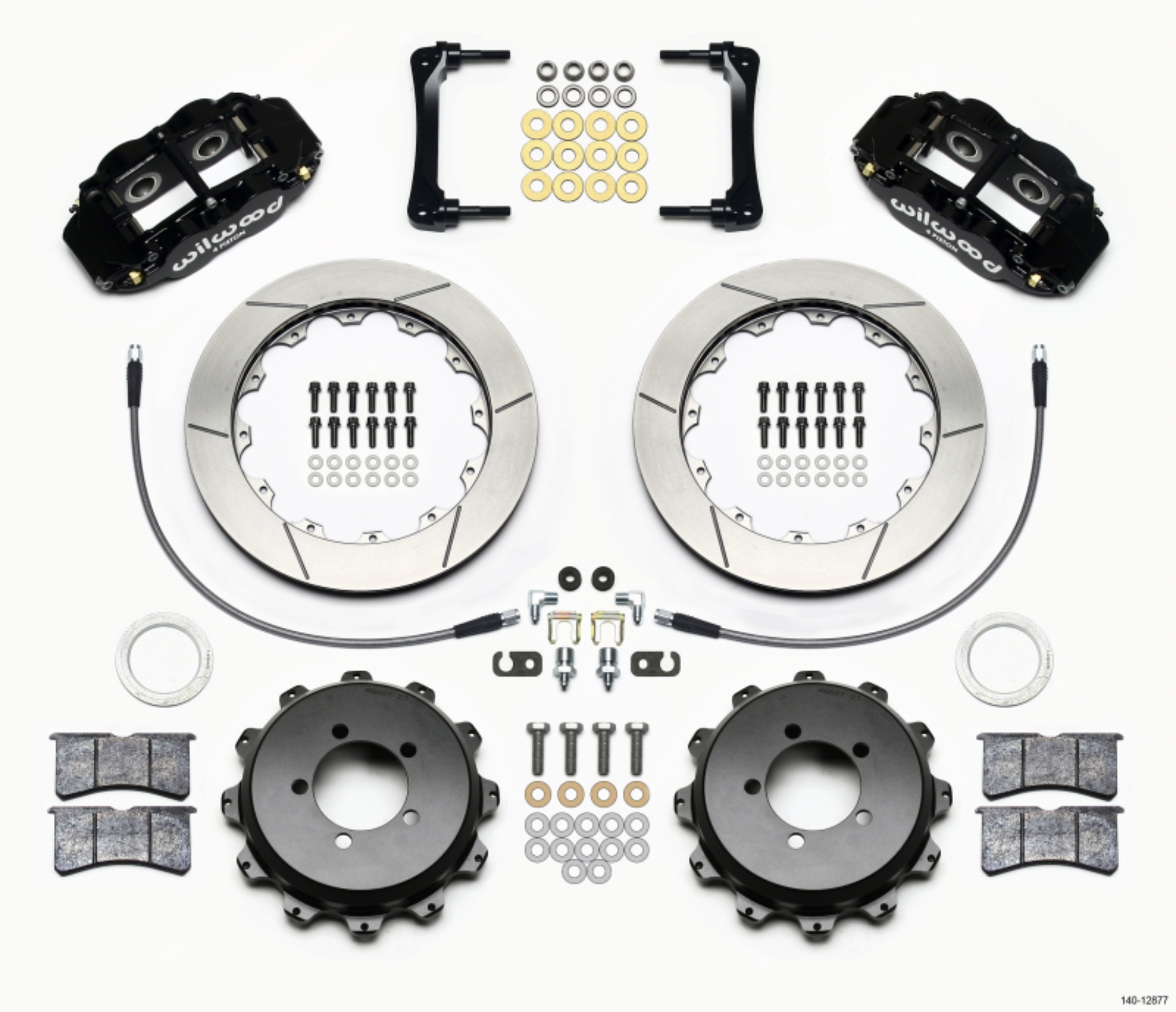 Picture of Wilwood Narrow Superlite 4R Rear Kit 12-88in 2008-2012 Subaru WRX w-Lines