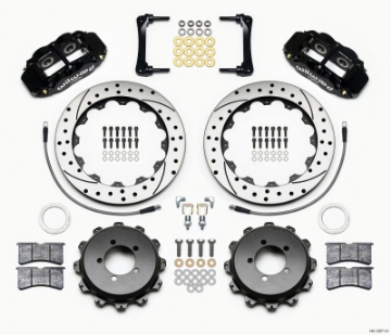 Picture of Wilwood Narrow Superlite 4R Rear Kit 12-88in Drilled 2012-Up Toyota - Scion FRS w-Lines