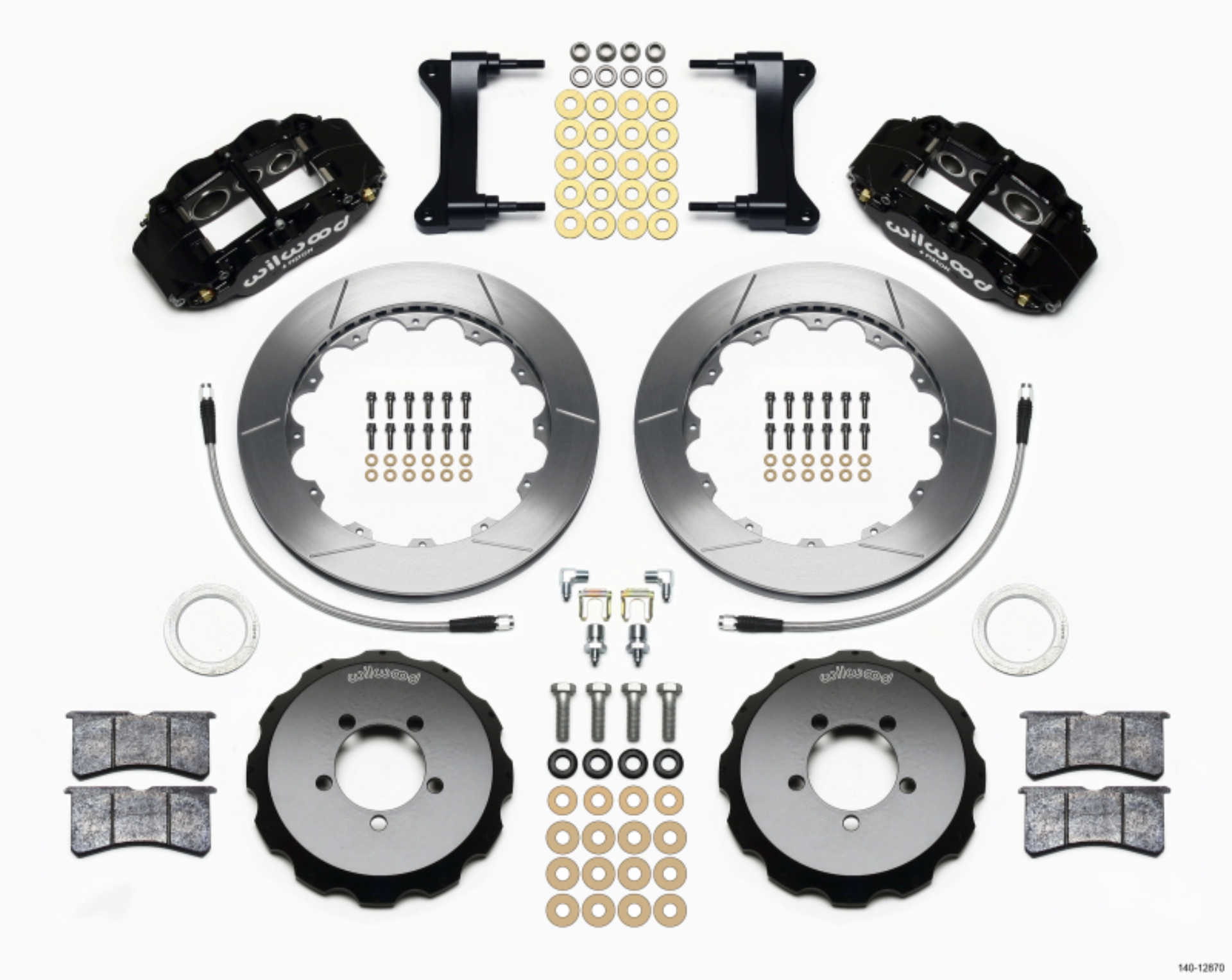 Picture of Wilwood Narrow Superlite 6R Front Hat Kit 12-88in 2012-Up Toyota - Scion FRS w- Lines