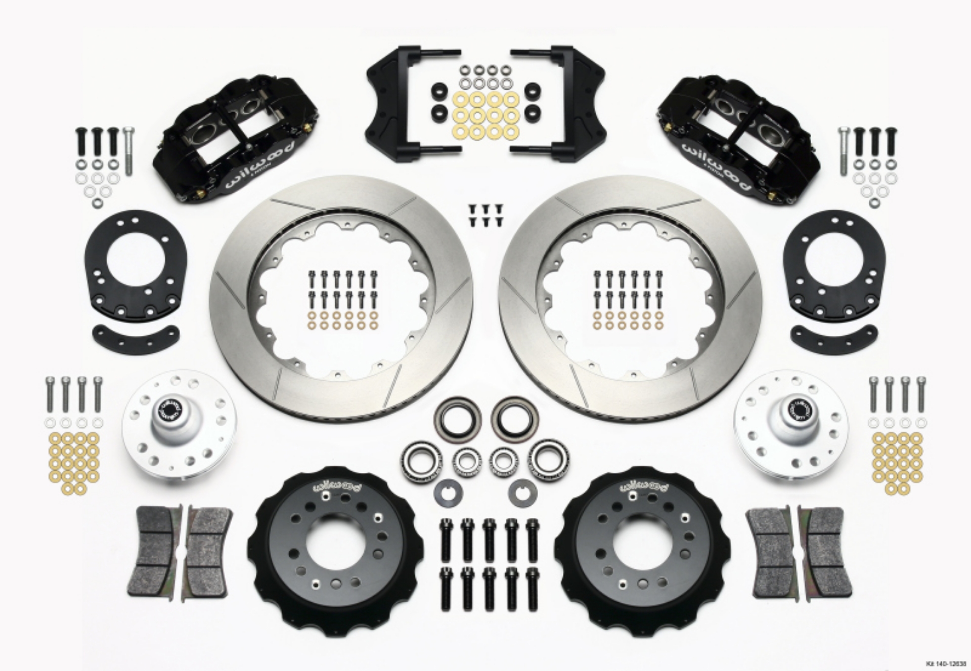 Picture of Wilwood Narrow Superlite 6R Front Hub Kit 14-00in 1965-1969 Mustang Drum Spindle
