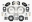 Picture of Wilwood Narrow Superlite 6R Front Hub Kit 14-00in 1965-1969 Mustang Drum Spindle