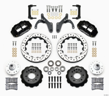 Picture of Wilwood Narrow Superlite 6R Front Hub Kit 12-88in Drilled 59-64 Chevy Impala - 63-64 Corvette