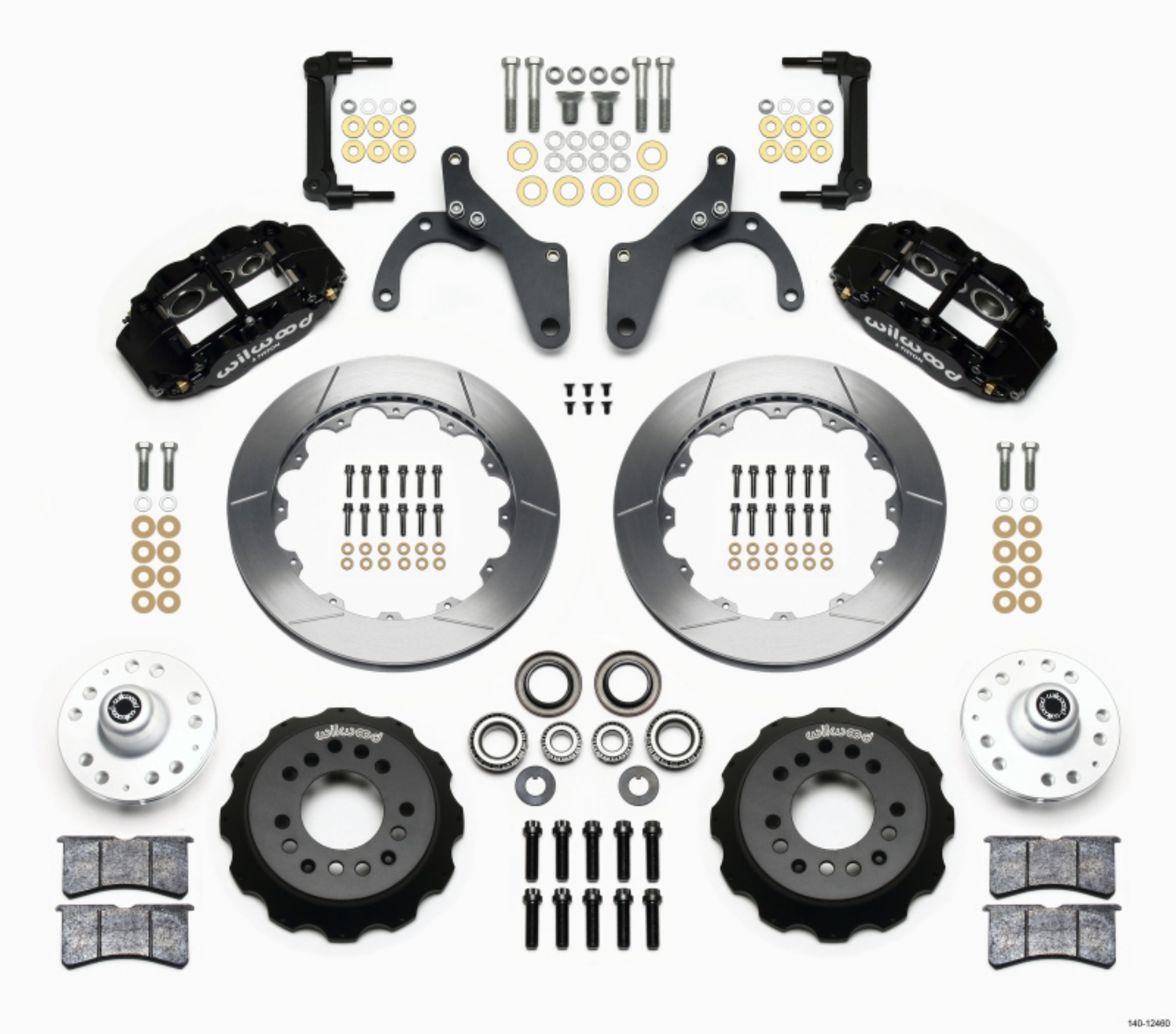 Picture of Wilwood Narrow Superlite 6R Front Hub Kit 12-88in 59-64 Chevy Impala - 63-64 Corvette