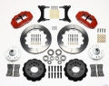 Picture of Wilwood Narrow Superlite 6R Front Hub Kit 12-88in Red 79-87 GM G Body