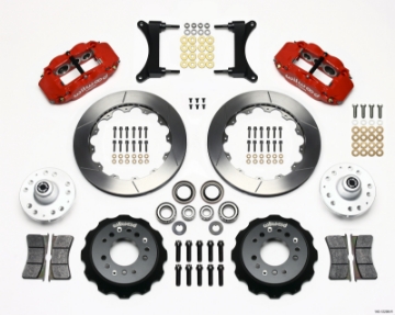 Picture of Wilwood Narrow Superlite 6R Front Hub Kit 12-88in Red 79-87 GM G Body