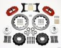 Picture of Wilwood Narrow Superlite 6R Front Hub Kit 12-88in Drill Red 79-87 GM G Body