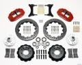 Picture of Wilwood Narrow Superlite 6R Front Hub Kit 12-88in Drill Red 79-87 GM G Body