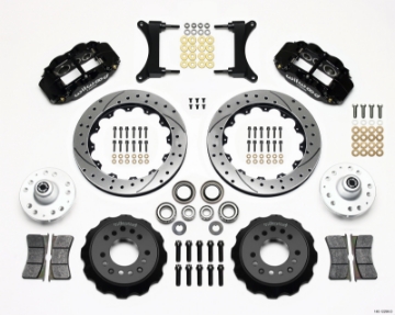 Picture of Wilwood Narrow Superlite 6R Front Hub Kit 12-88in Drilled 79-87 GM G Body