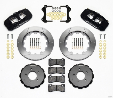 Picture of Wilwood AERO6 Front Hat Kit 14-00 99-06 BMW E46