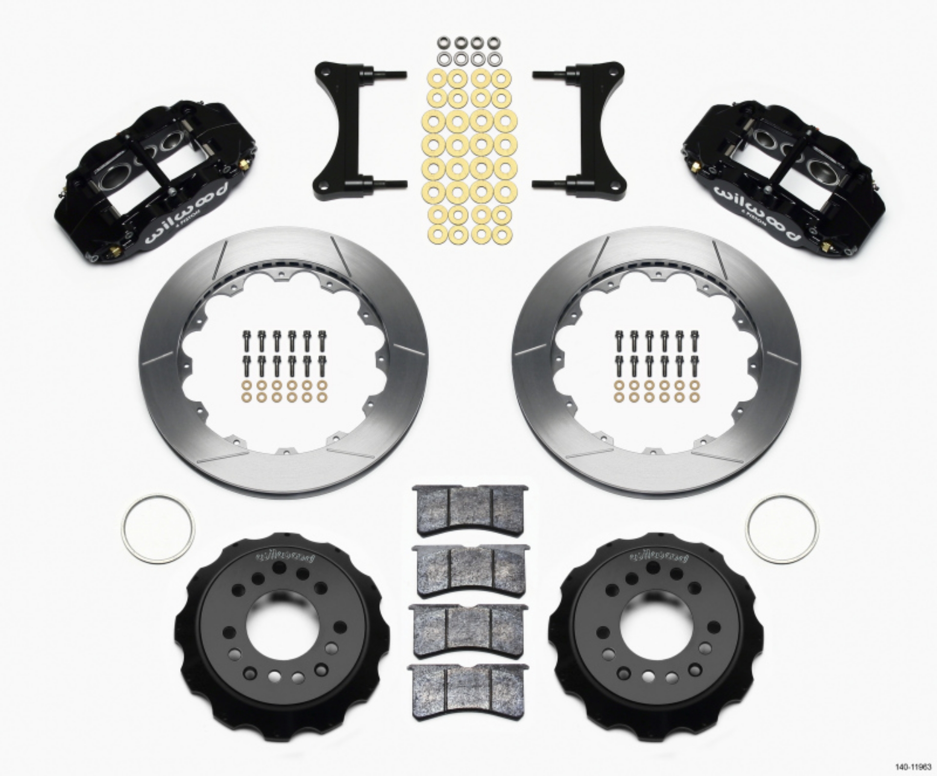 Picture of Wilwood Narrow Superlite 6R Front Hat Kit 12-88in 93-96 Mazda RX7