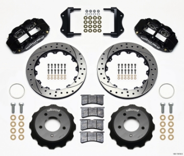 Picture of Wilwood Narrow Superlite 6R Front Hat Kit 12-88in Drilled 84-87 Corvette C4