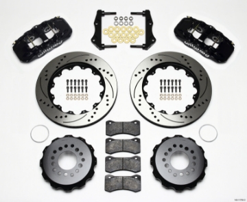 Picture of Wilwood AERO4 Rear Kit 14-25in Drilled 2006-10 Magnum-Challenger-Charger-300C