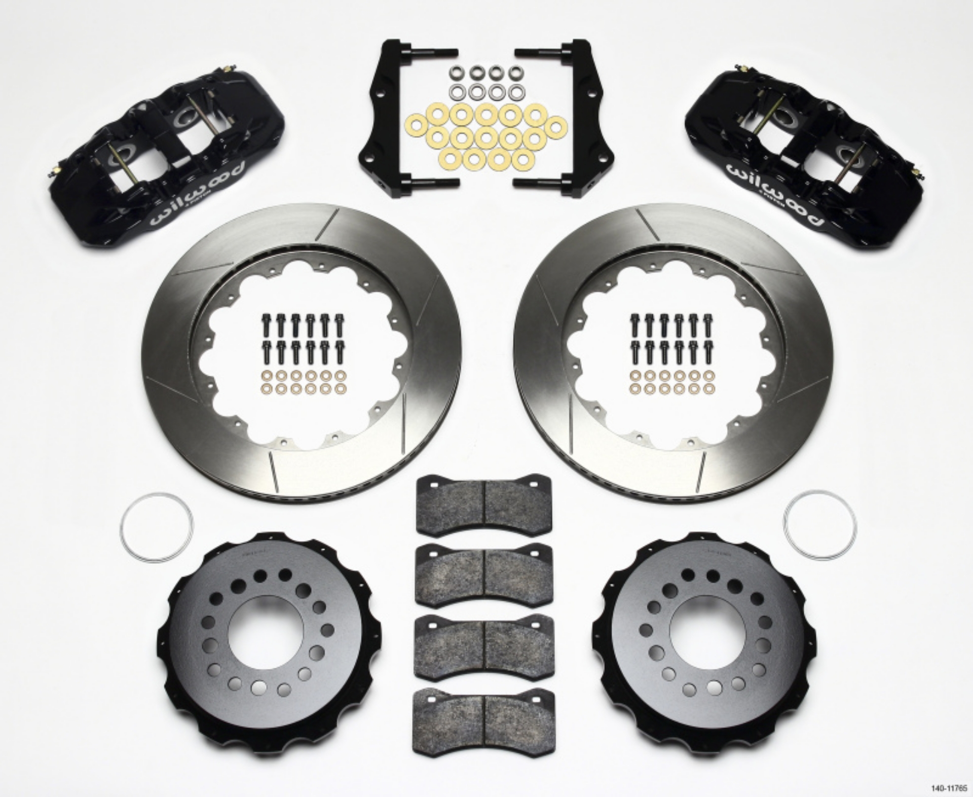 Picture of Wilwood AERO4 Rear Kit 14-25in 2006-10 Magnum-Challenger-Charger-300C