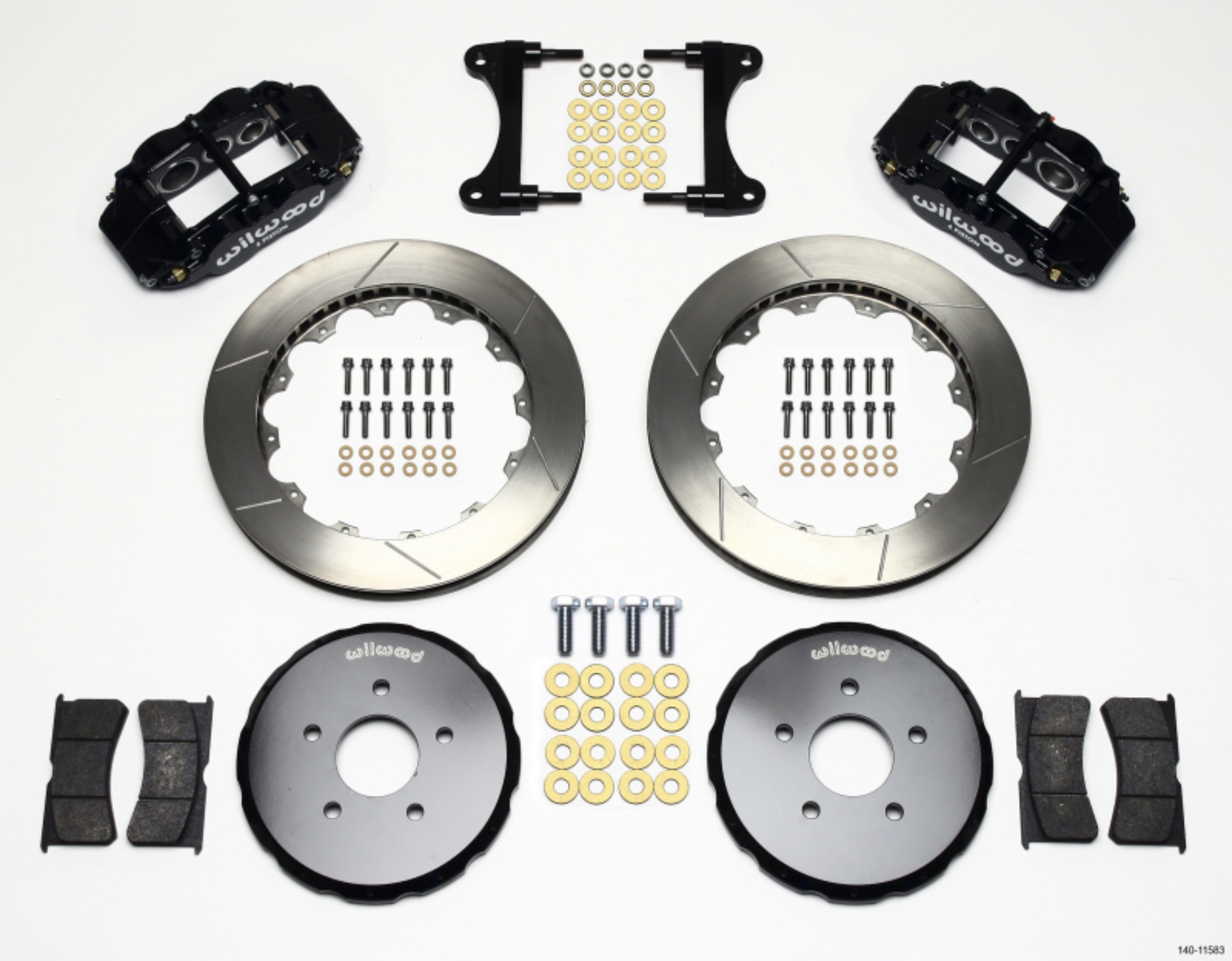 Picture of Wilwood Narrow Superlite 6R Front Hat Kit 13-06in Nissan 370Z-Fiti G37
