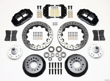 Picture of Wilwood Narrow Superlite 6R Front Hub Kit 12-88in Drilled Magnum Force Drop Spindle