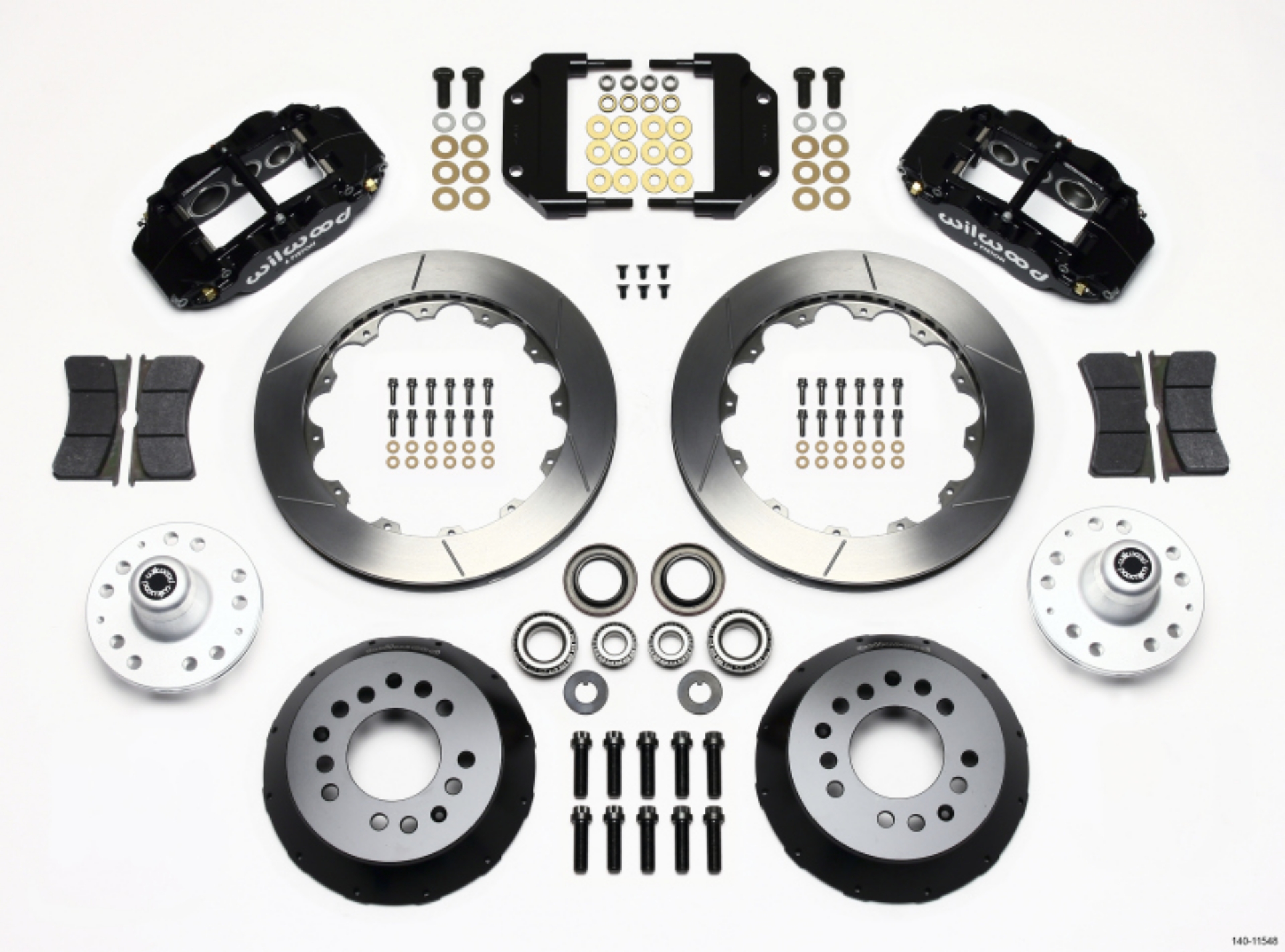Picture of Wilwood Narrow Superlite 6R Front Hub Kit 12-88in Magnum Force Drop Spindle