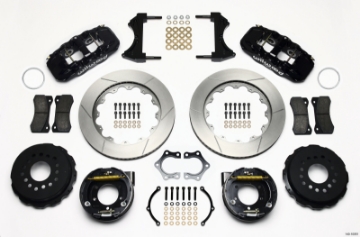 Picture of Wilwood AERO4 Rear P-Brake Kit 14-00in Mopar-Dana 2-36in Off w-Snap Ring Bearing