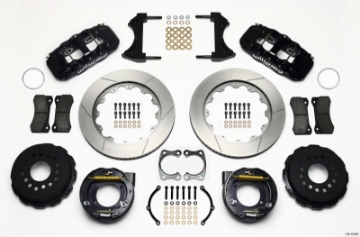Picture of Wilwood AERO4 Rear P-Brake Kit 14-00in Big Ford New Style 2-50in Offset