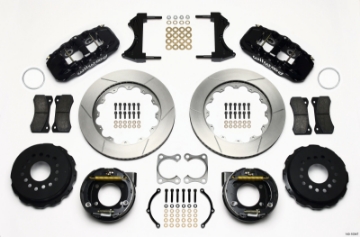 Picture of Wilwood AERO4 Rear P-Brake Kit 14-00in Big Ford Old Style 2-36in Offset