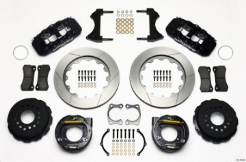 Picture of Wilwood AERO4 Rear P-Brake Kit 14-00in Big Ford New Style 2-36in Offset