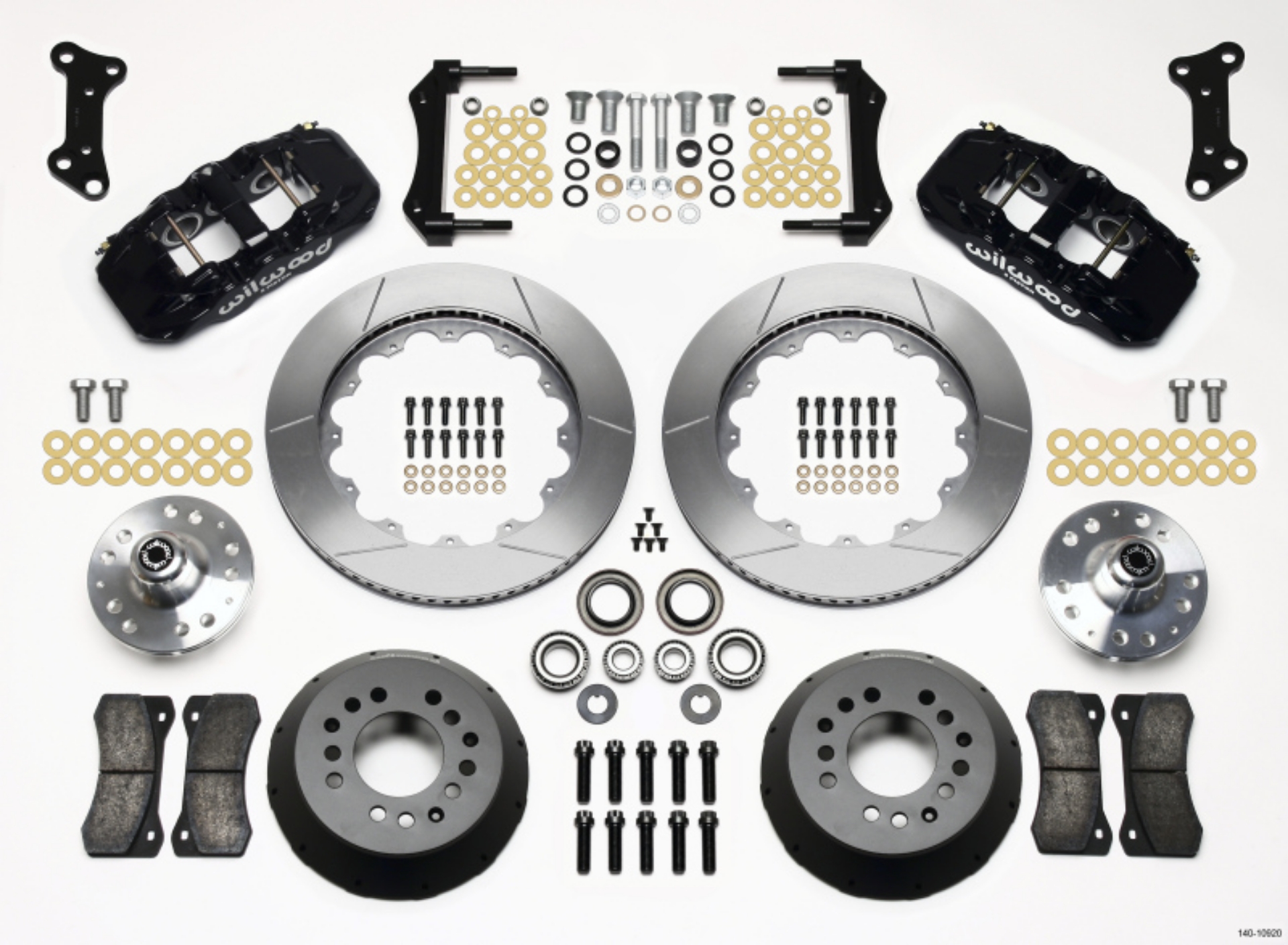 Picture of Wilwood AERO6 Front Hub Kit 14-00 67-69 Camaro 64-72 Nova Chevelle