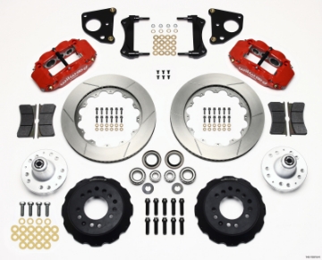 Picture of Wilwood Narrow Superlite 6R Front Hub Kit 14-00in Red 62-72 CDP B & E Body-Drum