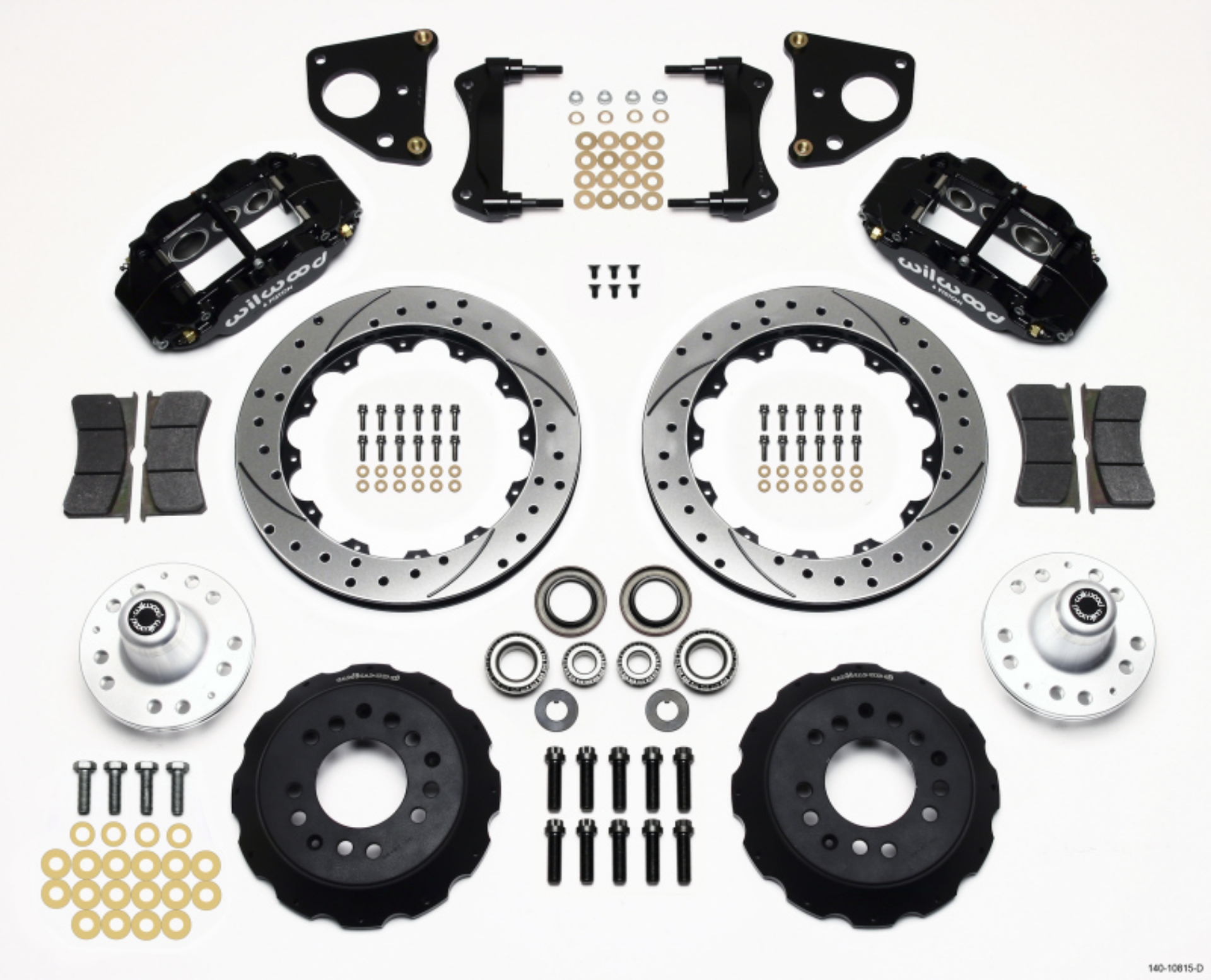 Picture of Wilwood Narrow Superlite 6R Front Hub Kit 12-88in Drilled 62-72 CDP B & E Body-Drum