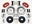 Picture of Wilwood Narrow Superlite 6R Front Hub Kit 14-00in Drill Red Chevy C-10 60-87 CPP Drop Spindle