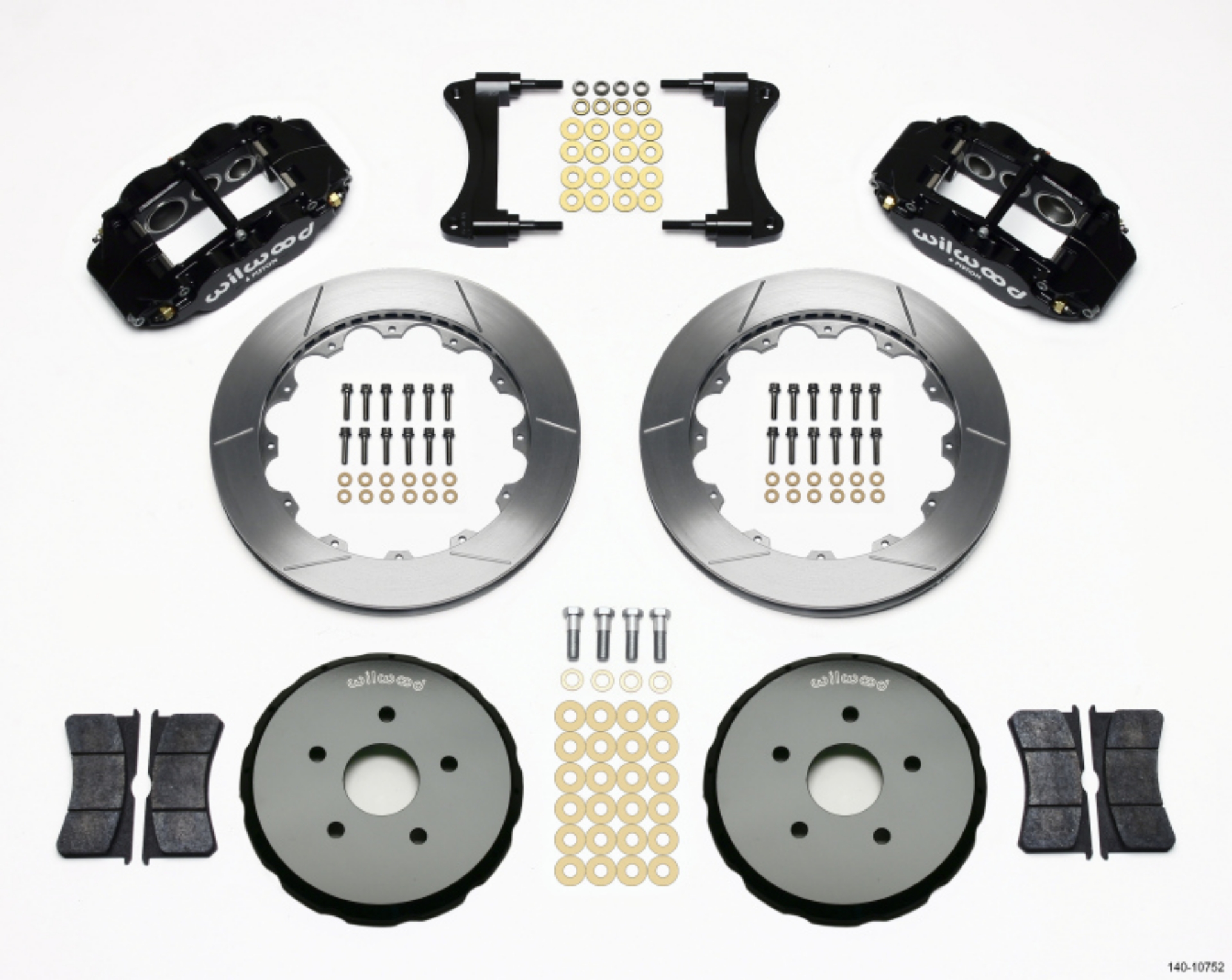 Picture of Wilwood Narrow Superlite 6R Front Hat Kit 12-88in 2008 Toyota Matrix