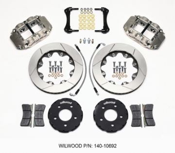 Picture of Wilwood Forged Superlite 4R ST BB Front Kit Road Race 94-04 Mustang