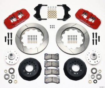Picture of Wilwood AERO6 Front Hub Kit 14-00-Red WWE ProSpindle