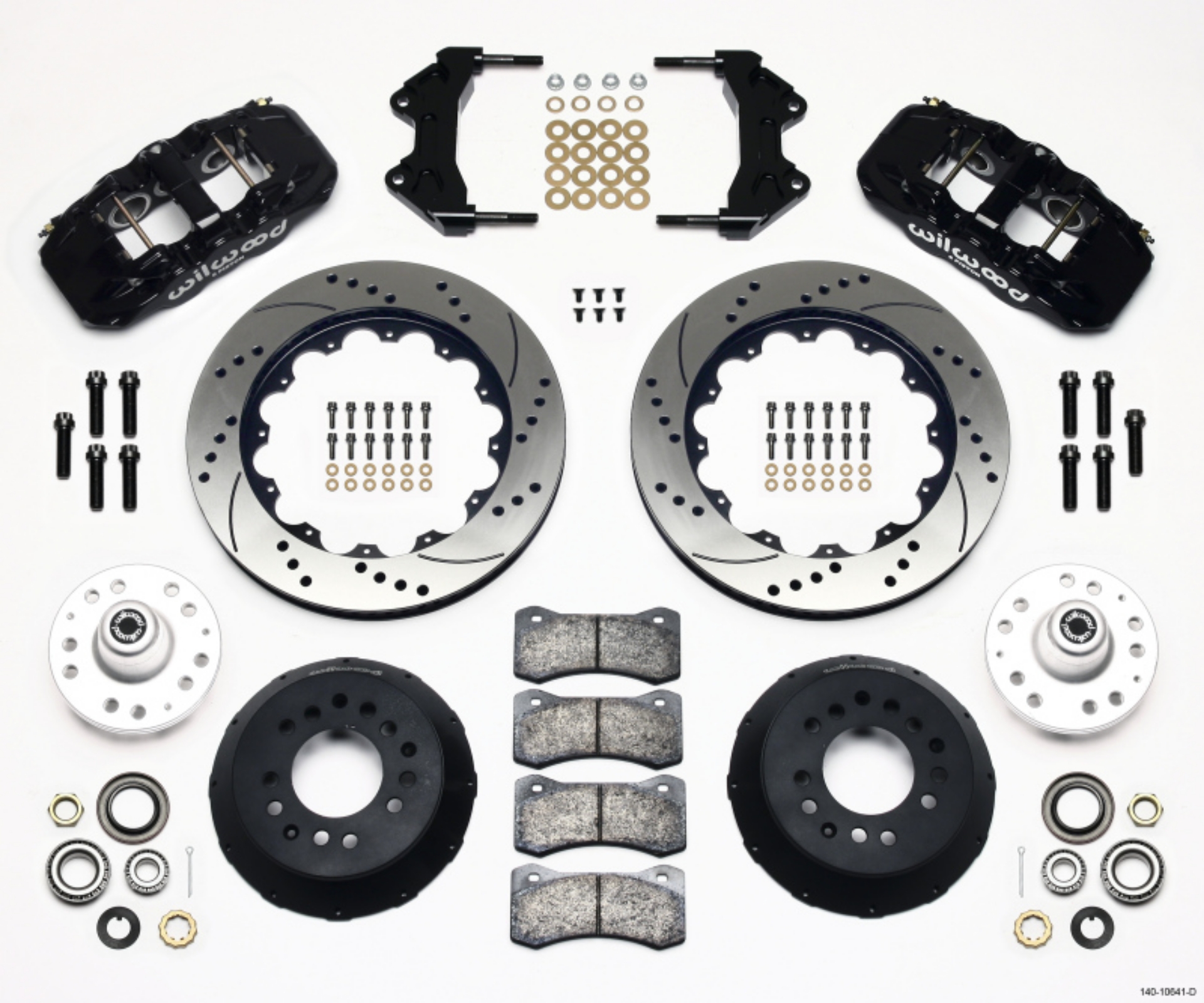 Picture of Wilwood AERO6 Front Hub Kit 14-00 Drilled WWE ProSpindle
