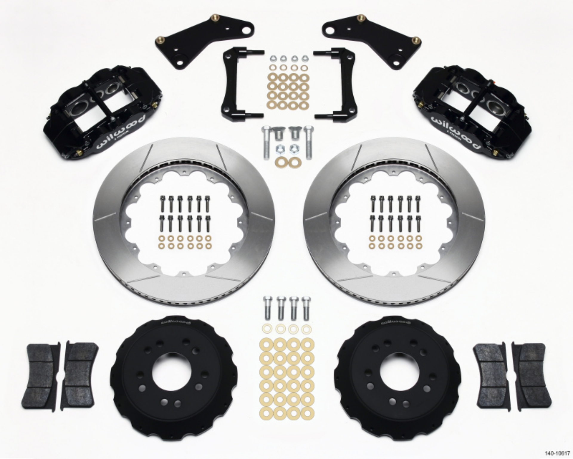 Picture of Wilwood Narrow Superlite 6R Front Hat Kit 14-00in 65-82 Corvette C2-C3