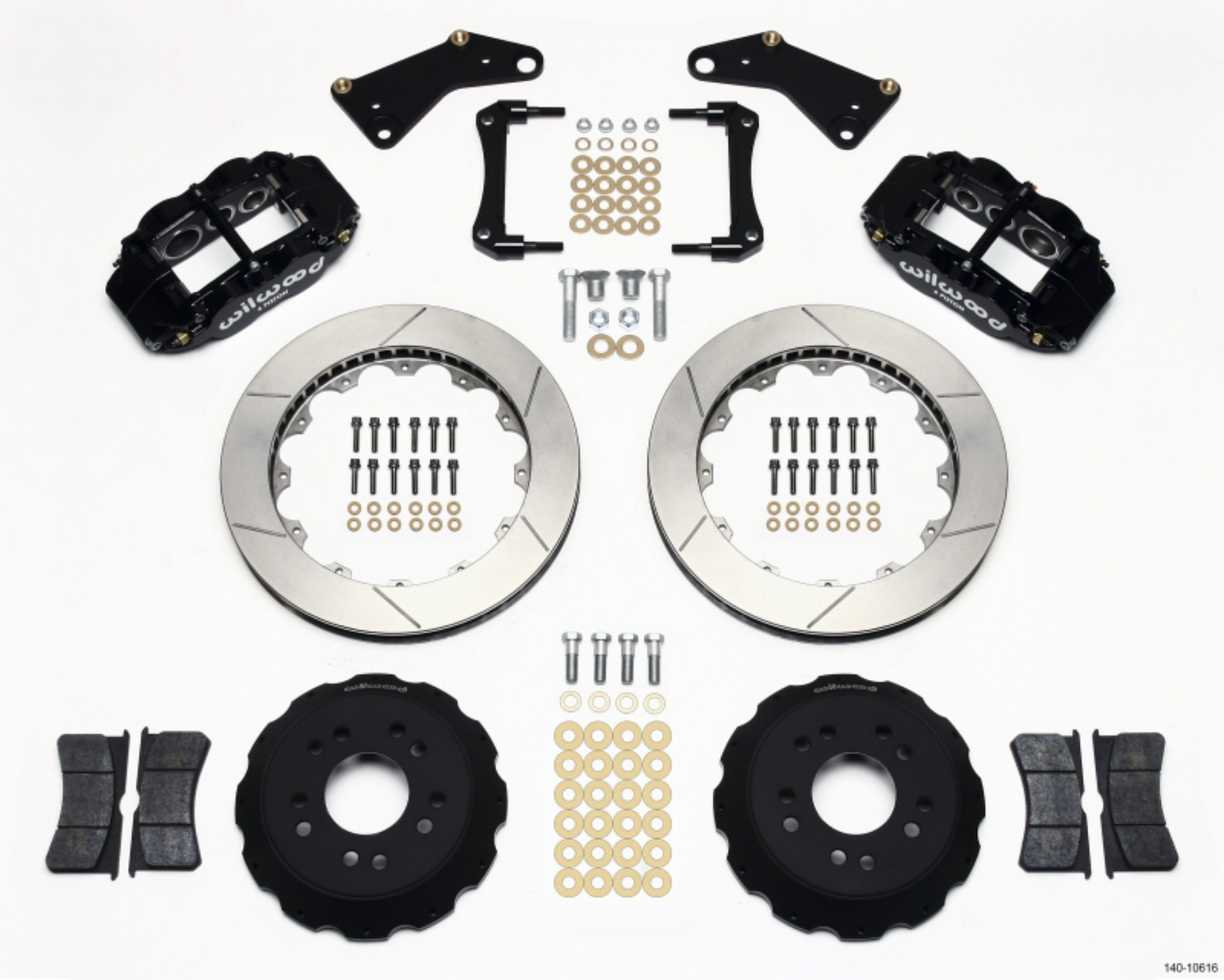 Picture of Wilwood Narrow Superlite 6R Front Hat Kit 13-06in 65-82 Corvette C2-C3