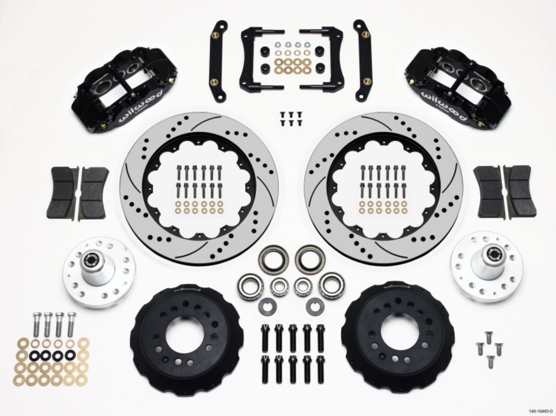 Picture of Wilwood Narrow Superlite 6R Front Hub Kit 14-00in Drilled 79-81 Camaro