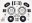 Picture of Wilwood Narrow Superlite 6R Front Hub Kit 14-00in Drilled 79-81 Camaro