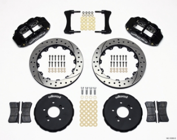 Picture of Wilwood Narrow Superlite 6R Front Hat Kit 12-88in Drilled Honda S2000